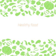 Text placeholder green vegetables background N2