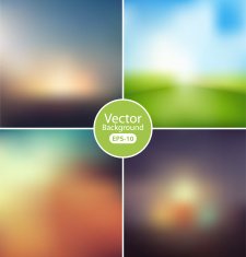 Abstract colorful blurred vector backgrounds N34