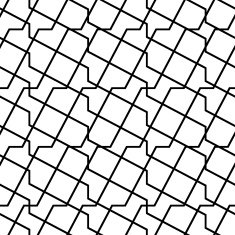 Black and white geometric seamless pattern modern stylish N10