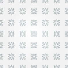 Seamless abstract white pattern with gray decorative elements Vector illustration