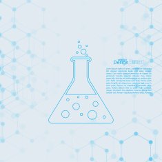 Abstract background with DNA molecule structure N2