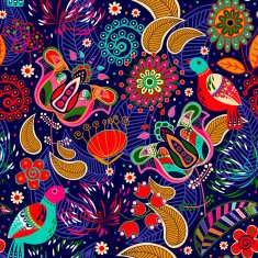 Seamless ethnic pattern N45