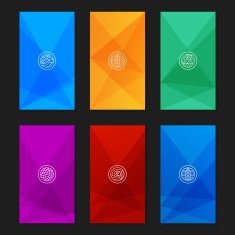 Abstract geometric backgrounds N7