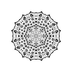 Mandala Ethnic abstract decorative elements