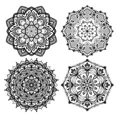 The lace material Elegant and pretty N4