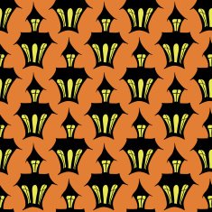 Seamless halloween house backgrounds