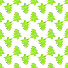 Christmas seamless pattern with trees on a white background N7