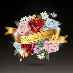 gorgeous bouquet design with ribbon
