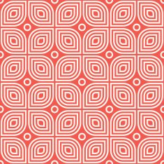 abstract rounded tile pattern