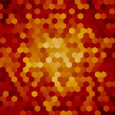 brown hexagon background snakeskin