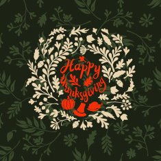 Pattern of leaves and plants N3