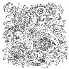Pattern for coloring book N32