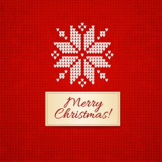 Christmas knitting background N2
