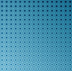 blue circular abstract tiled background