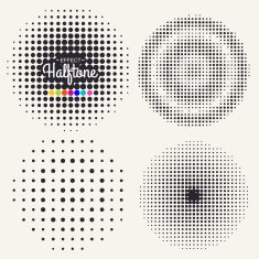 Grunge halftone background N3
