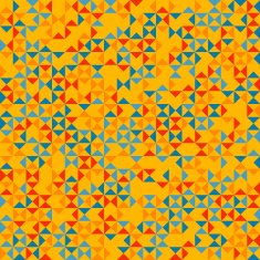 Colorful trianglulation pattern N4