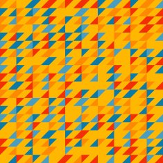 Colorful trianglulation pattern N5
