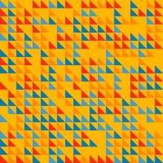 Colorful trianglulation pattern N6