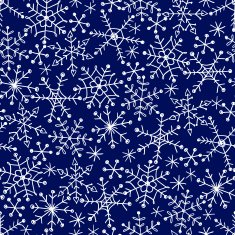Seamless vector pattern with snowflakes N3