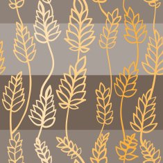 Vector Oat Seamless Pattern
