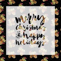 Christmas card Watercolor N4