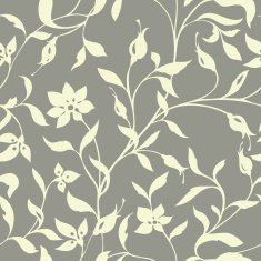 Seamless Pattern with floral ornament N24