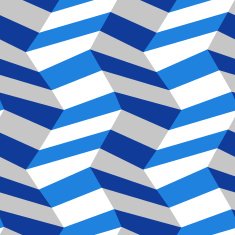 Seamless blue-white striped background Vector illustration