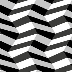 Seamless black-and-white striped background Vector illustration