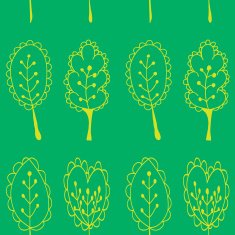 Seamless pattern with leaf N56