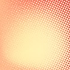 Halftone background Red and yellow color square shape banner