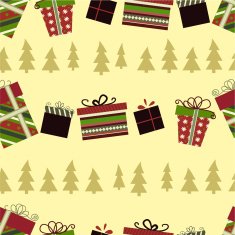 Retro Christmas Gift boxes N3