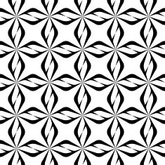 Black and white seamless pattern modern stylish N13
