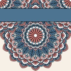 Floral oriental pattern N8