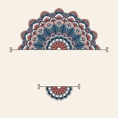 Floral oriental pattern N9