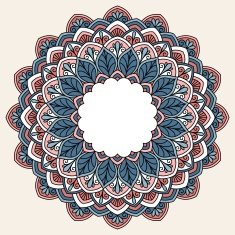 Floral oriental pattern N10