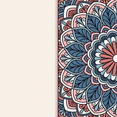 Floral oriental pattern N13