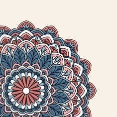 Floral oriental pattern N14