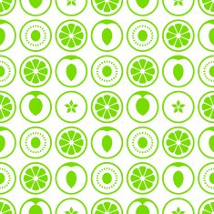 Fruit seamless vector pattern
