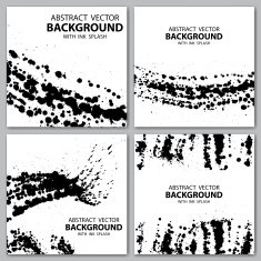 Grunge blots backgrounds