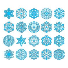Decorative Snowflakes N2