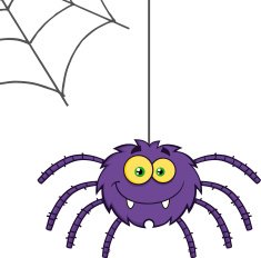 Funny Halloween Spider
