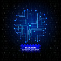 Computer circuit board pattern N2