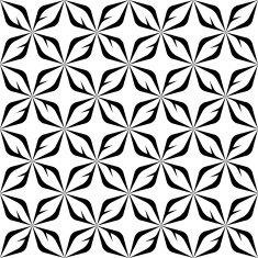 Black and white seamless pattern modern stylish N15