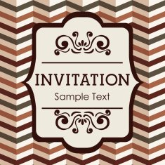 Invitation card N38