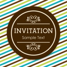 Invitation card N43