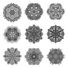 Decorative Mandalas Set