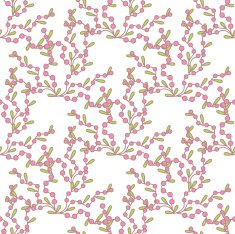 Seamless pattern from plants