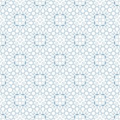 Vector Blue Seamless Guilloche Background