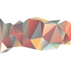 Polygon Vector Background N22