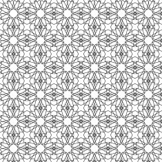Seamless geometric background Arabic pattern